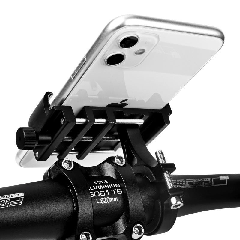 JMT-250954 Aluminum Adjustable Mobile Phone Holder with Rotating Base