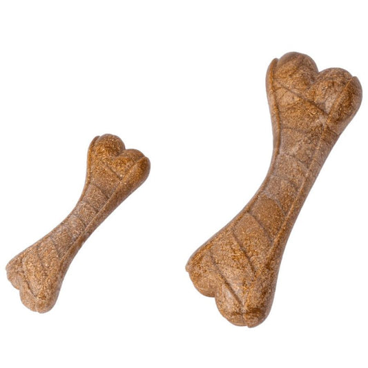 JMT-251018 S-Shaped Pet Chewing Toy for Teeth Cleaning - Durable Wood Powder and PP Material