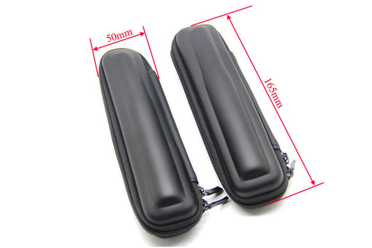 JMT-251210 Compact Storage Case for Recording Pen and MP3 Player – Portable Black EVA Travel Bag