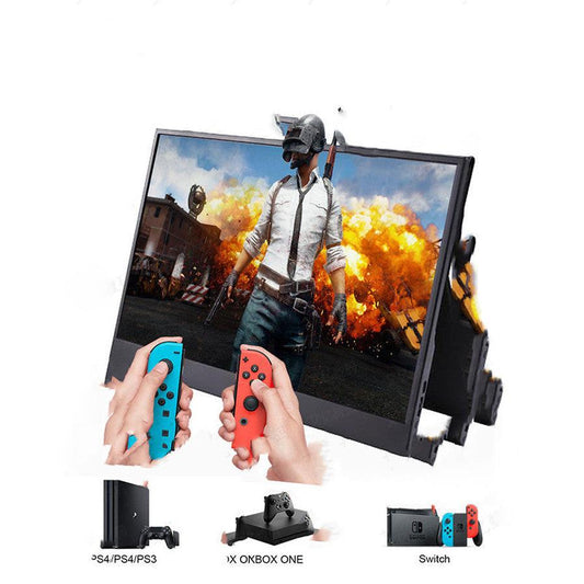 JMT-251210 Portable LCD Display Screen with IPS Technology – 16:9 Aspect Ratio, 1920x1080 Resolution, HDMI and Type-C Connectivity