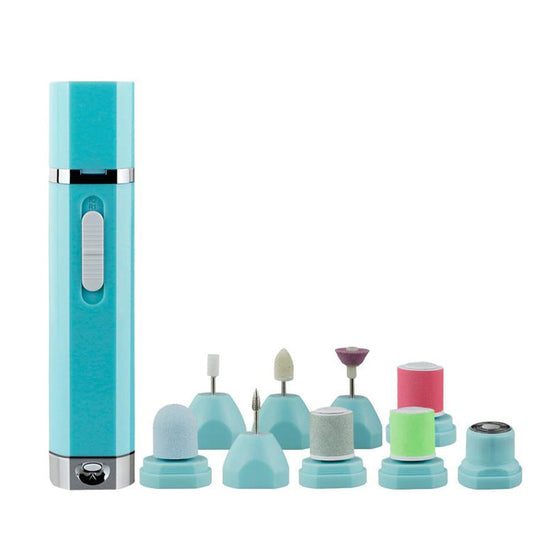 JMT-251338 9-in-1 Multifunctional Nail Polisher and Grooming Kit with Two-Speed Design