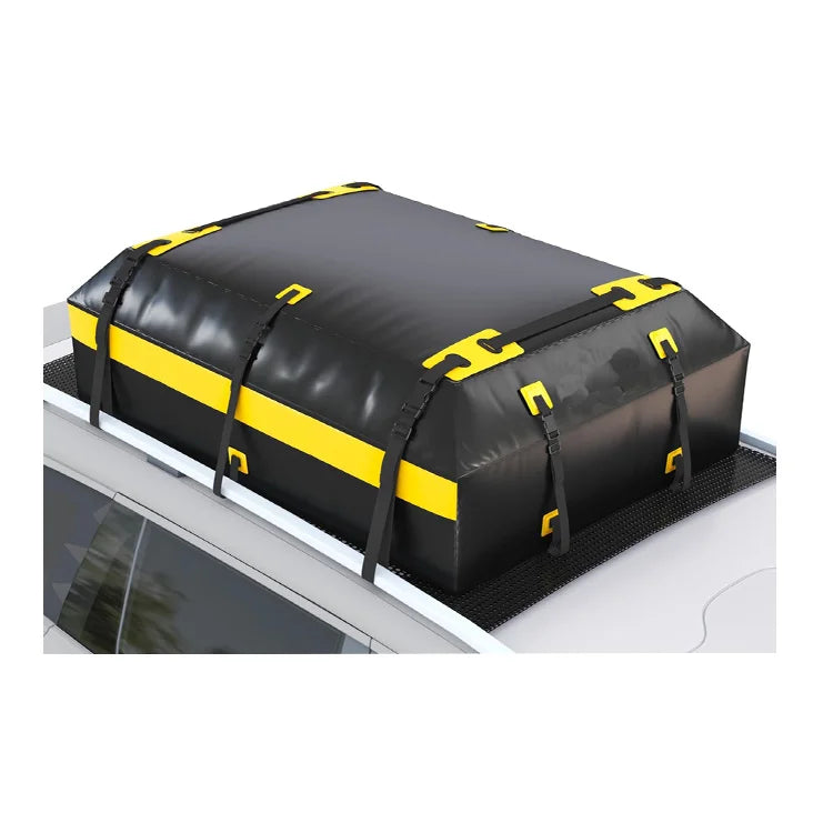 JMT-251658 Waterproof Car Roof Bag - 15 Cubic Feet Storage Carrier for All Vehicles