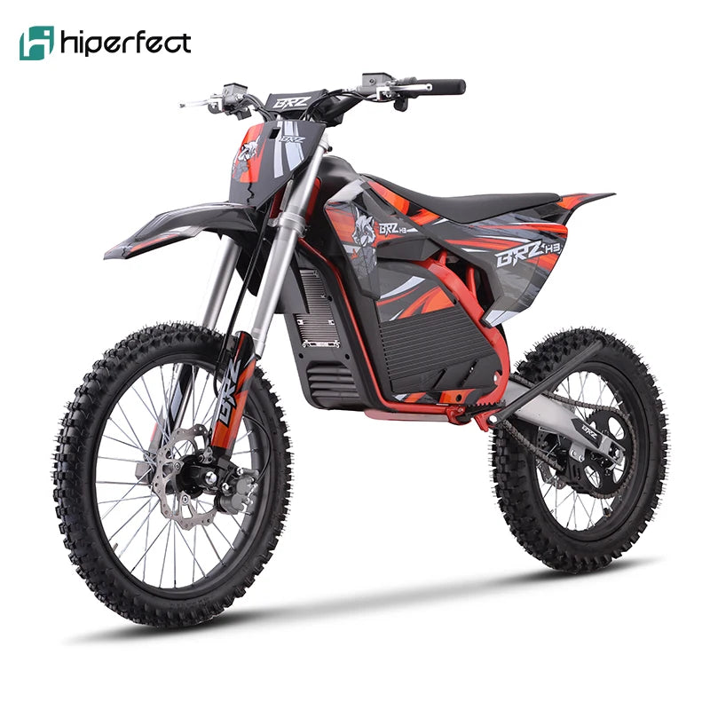 JMT-251786 Electric Dirt Bike 5000W 72V 30Ah Off-Road Racing Pit Bike Moto Cross 19/16 Tyres with CE Approval , Top Speed 27.9 mph