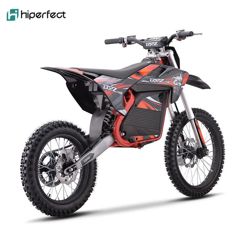 JMT-251786 Electric Dirt Bike 5000W 72V 30Ah Off-Road Racing Pit Bike Moto Cross 19/16 Tyres with CE Approval , Top Speed 27.9 mph