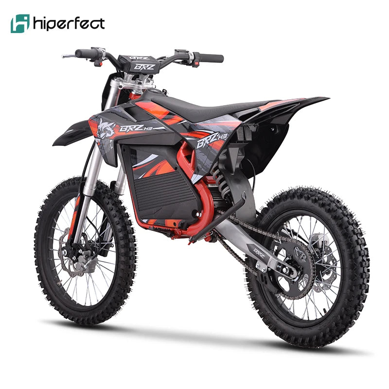 JMT-251786 Electric Dirt Bike 5000W 72V 30Ah Off-Road Racing Pit Bike Moto Cross 19/16 Tyres with CE Approval , Top Speed 27.9 mph