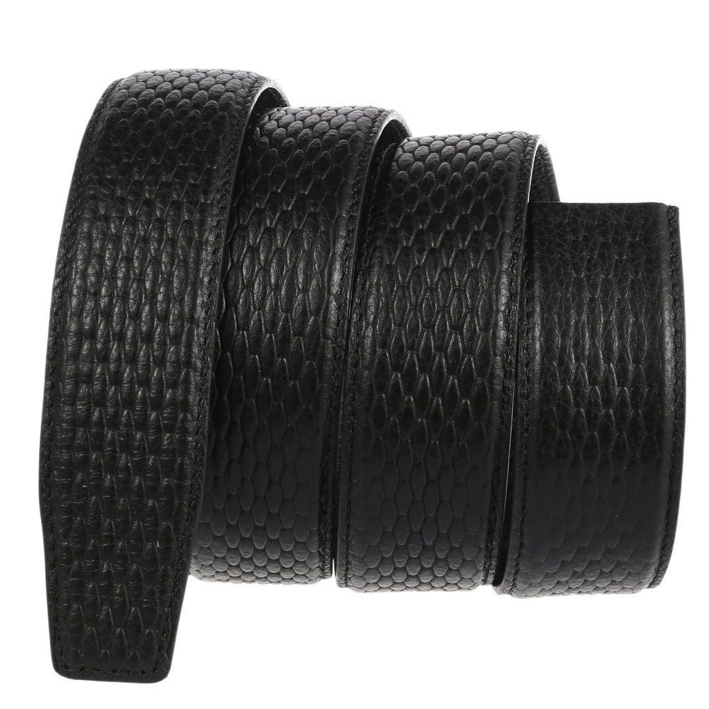 JMT-251786 Reversible Cowhide Leather Business Belt for Men
