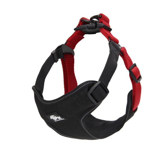 JMT-252362 Reflective Nylon Oxford Adjustable Dog Chest Strap in Multiple Colors