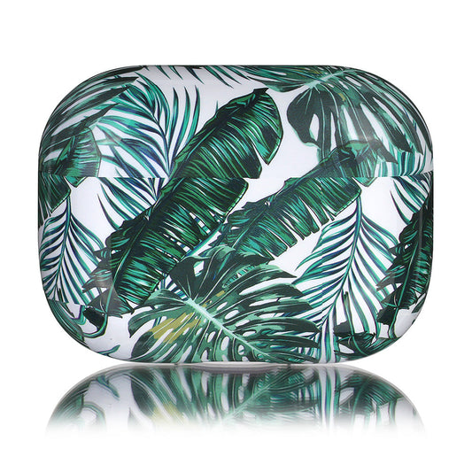 JMT-252362 Tropical Leaf Soft TPU Earphone Case for AirPods 1st/2nd Gen & Pro