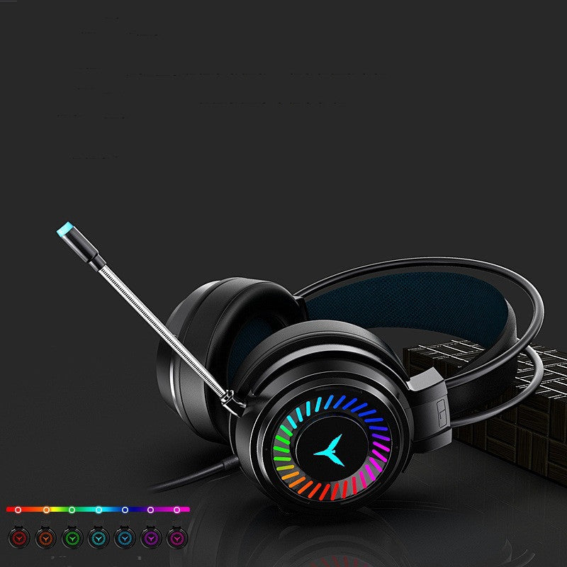 JMT-252362 Wired 7.1 Channel Gaming Headphones with Noise-Cancelling Microphone for PC and Notebook
