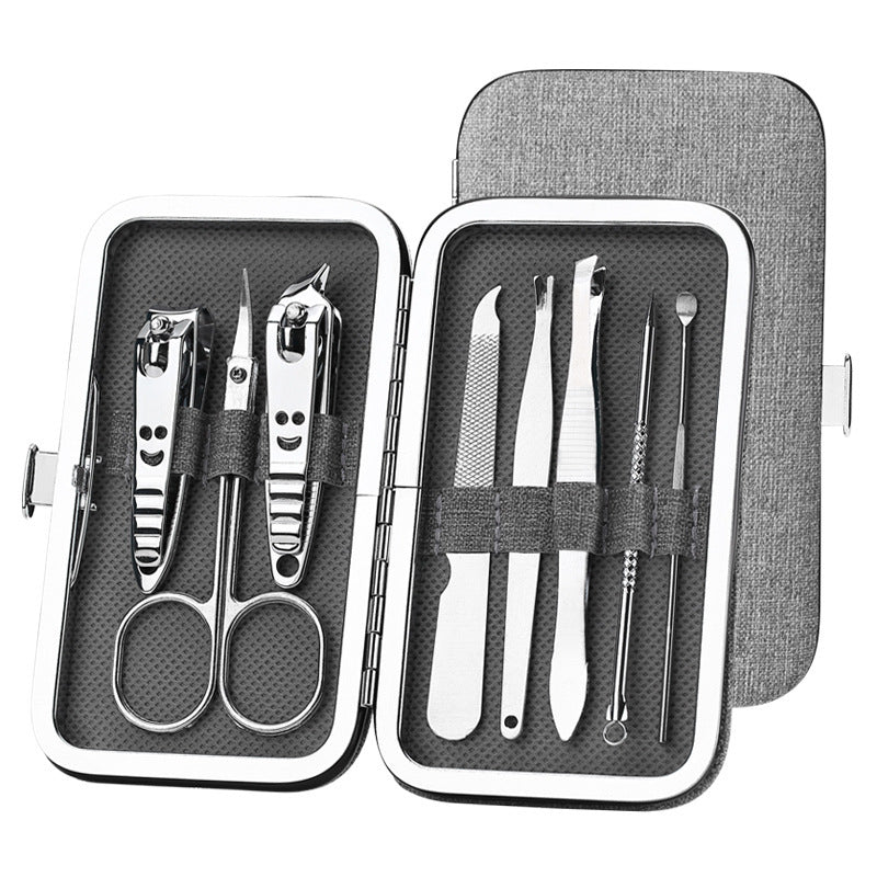 JMT-252490 8-Piece Manicure Set for Nail Care and Grooming