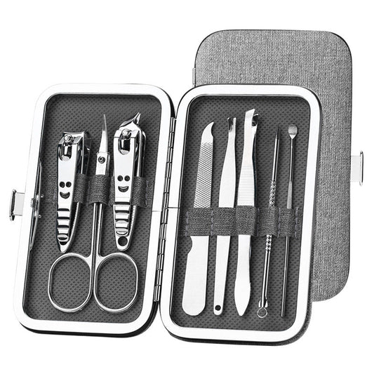 JMT-252490 8-Piece Manicure Set for Nail Care and Grooming