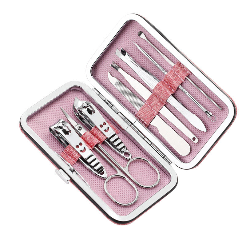 JMT-252490 8-Piece Manicure Set for Nail Care and Grooming