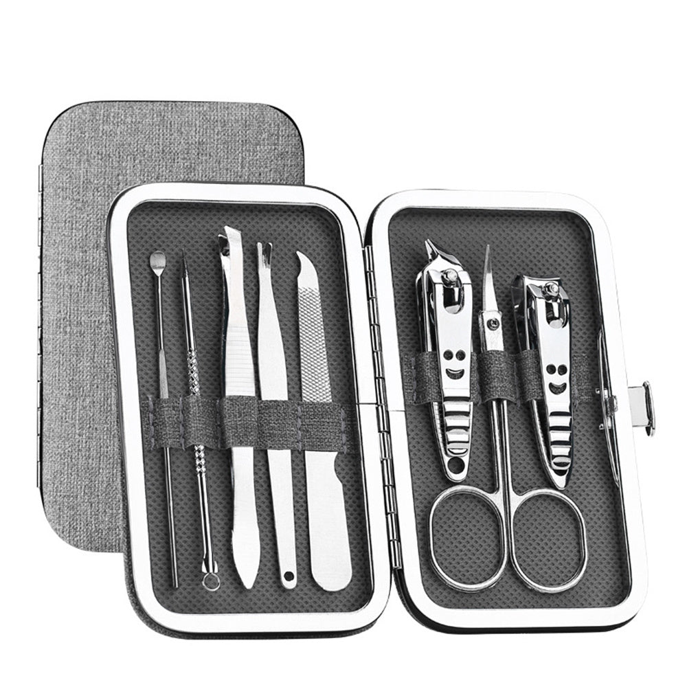JMT-252490 8-Piece Manicure Set for Nail Care and Grooming