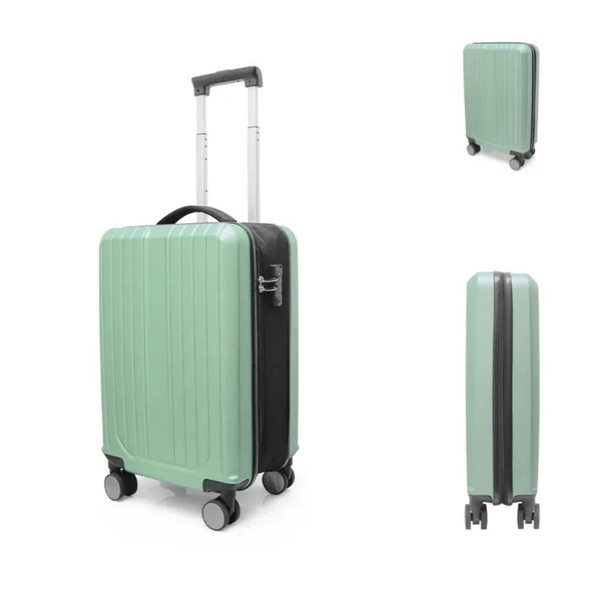 JMT-253130 Lightweight Foldable Waterproof Travel Suitcase with Trolley, Polyester Construction