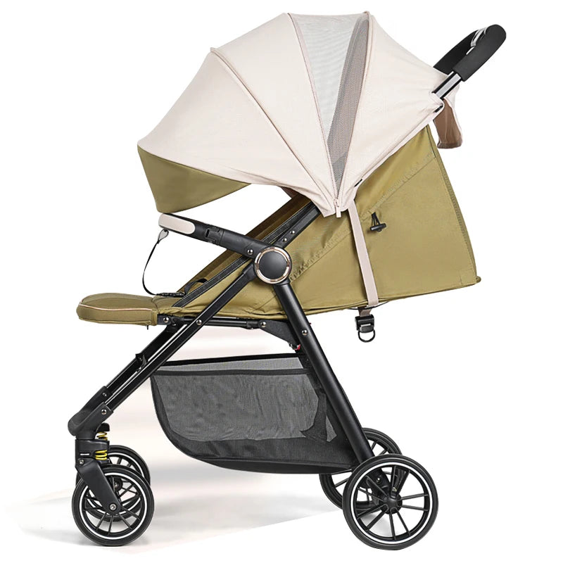 JMT-253194 Lightweight Portable Baby Stroller with Folding Design and Iron Frame for Travel