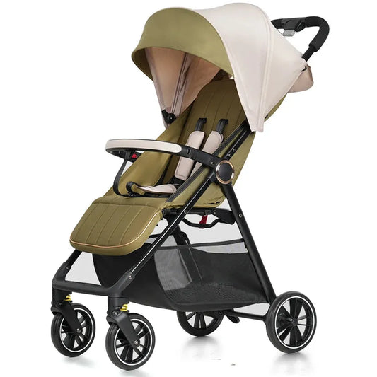 JMT-253194 Lightweight Portable Baby Stroller with Folding Design and Iron Frame for Travel