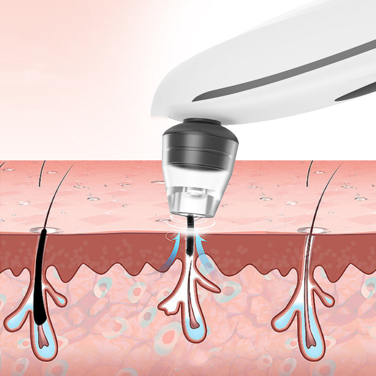 JMT-253322 Electric Blackhead Remover with Negative Pressure and Rotating Function