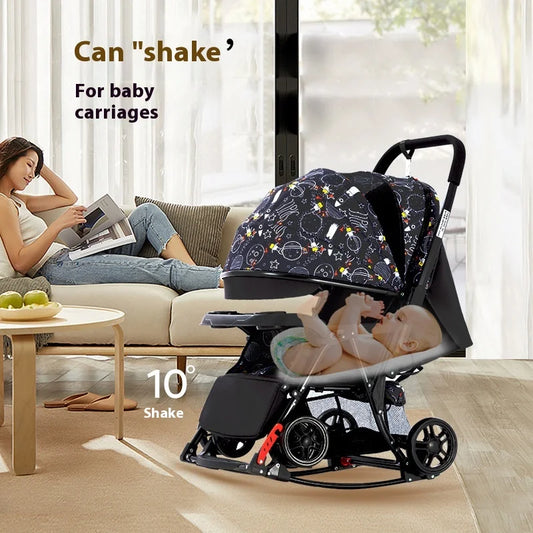JMT-253322 Multifunctional Foldable Baby Trolley Chair with Four Durable Wheels for Children 3 Years and Up