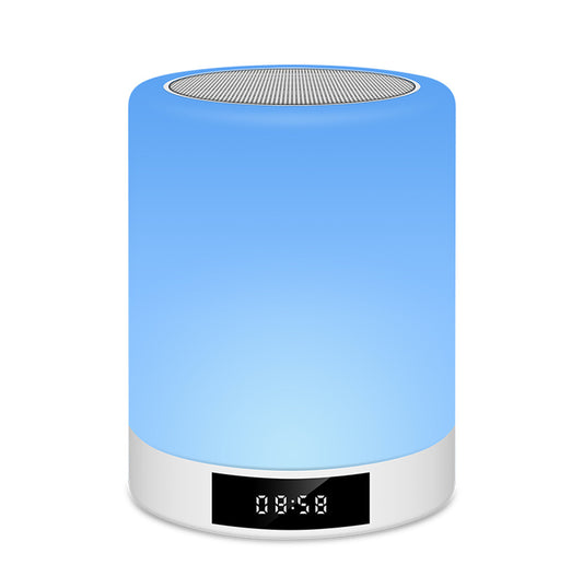 JMT-254154 Rechargeable Bluetooth Speaker with USB Night Light and Alarm Clock Function