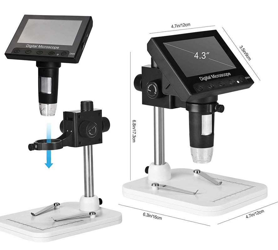 JMT-254154 USB Digital Microscope with 720P Video Resolution and 500-1000x Magnification