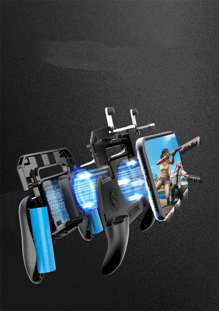 JMT-254346 Mobile Game Controller for Smartphones with Grip and Lens Opening Function