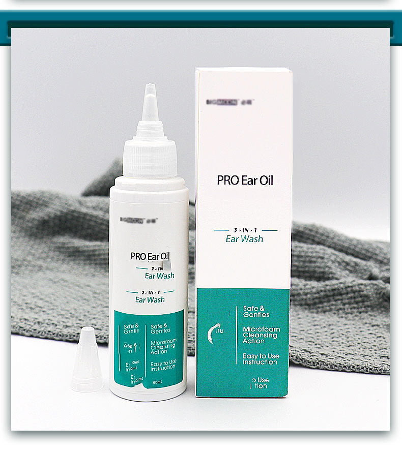 JMT-254410 Ear Cleaning Solution for Dogs - Eliminates Ear Wax and Odor