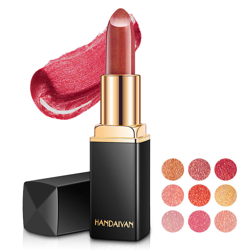 JMT-254602 Temperature Changing Shiny Metallic Lipstick in Pearlescent Gilt Finish
