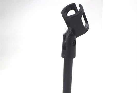 JMT-254666 Desktop Microphone Stand with Metal Base and Plastic Clip for Conference Use