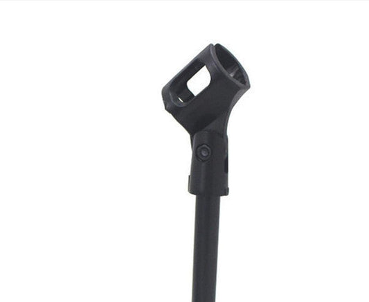 JMT-254666 Desktop Microphone Stand with Metal Base and Plastic Clip for Conference Use