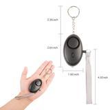 JMT-255114 Metallic Personal Safety Alarm with LED Light for Women, Kids, and Seniors