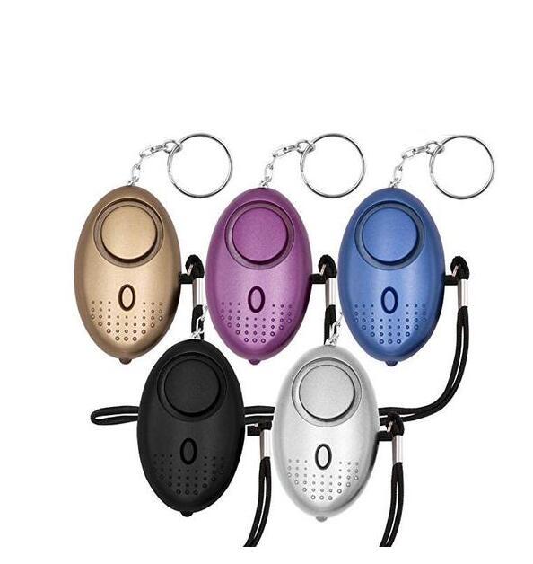 JMT-255114 Metallic Personal Safety Alarm with LED Light for Women, Kids, and Seniors