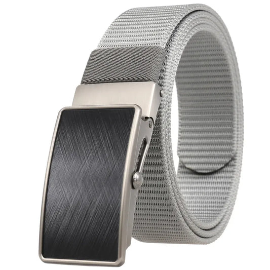 JMT-255242 Nylon Belt with Roller Buckle, Model LY36-23552-1, Durable and Adjustable Design for Everyday Wear