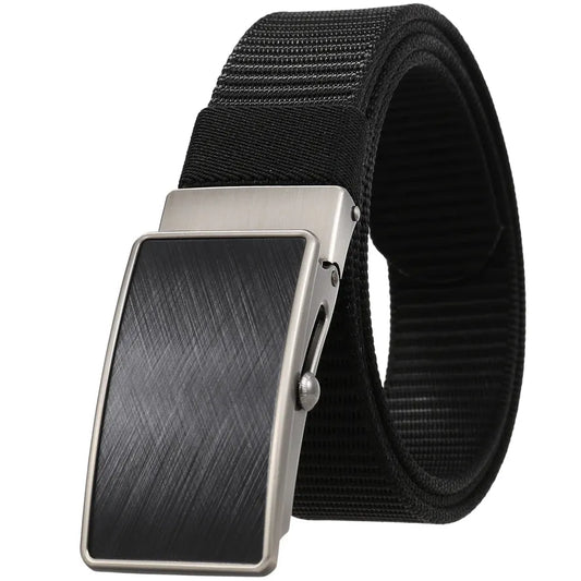 JMT-255242 Nylon Belt with Roller Buckle, Model LY36-23552-1, Durable and Adjustable Design for Everyday Wear