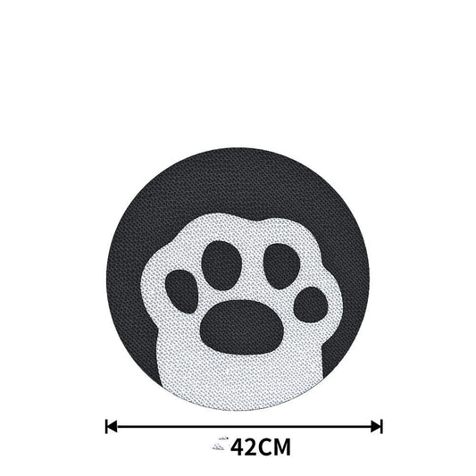 JMT-255498 Double-Sided Cat Scratching Board for Claw Maintenance - 42cm Diameter, Eco-Friendly Cardboard