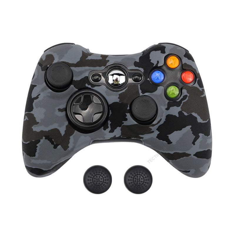 JMT-255498 Soft Silicone Anti-Drop Protective Cover with Button Cap for Elite and Hardcore Gaming