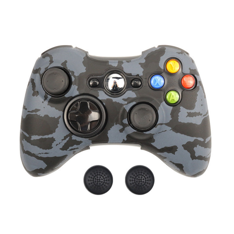 JMT-255498 Soft Silicone Anti-Drop Protective Cover with Button Cap for Elite and Hardcore Gaming