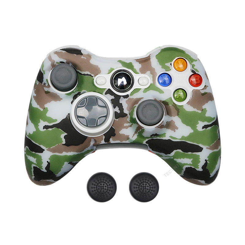 JMT-255498 Soft Silicone Anti-Drop Protective Cover with Button Cap for Elite and Hardcore Gaming