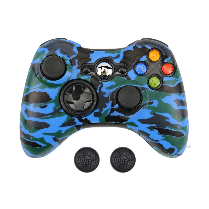 JMT-255498 Soft Silicone Anti-Drop Protective Cover with Button Cap for Elite and Hardcore Gaming