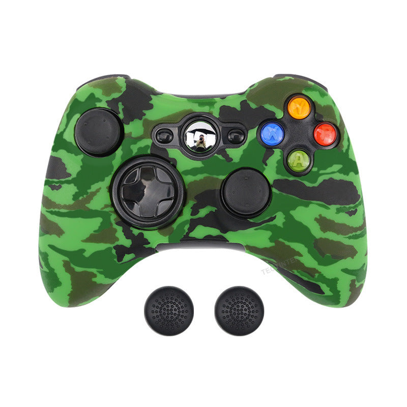 JMT-255498 Soft Silicone Anti-Drop Protective Cover with Button Cap for Elite and Hardcore Gaming