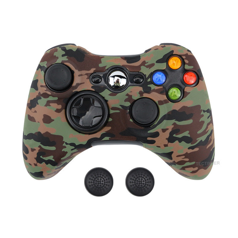 JMT-255498 Soft Silicone Anti-Drop Protective Cover with Button Cap for Elite and Hardcore Gaming