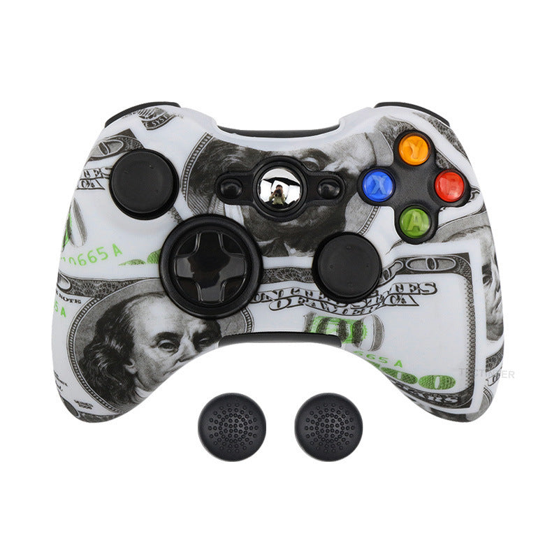 JMT-255498 Soft Silicone Anti-Drop Protective Cover with Button Cap for Elite and Hardcore Gaming