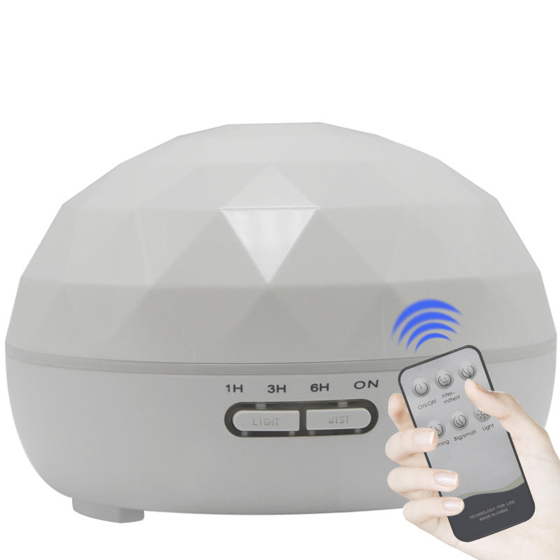 JMT-255626 Ultrasonic Aroma Diffuser with Colorful Night Light and Remote Control, 300ML Capacity, 30ML/H Output, Quiet Operation