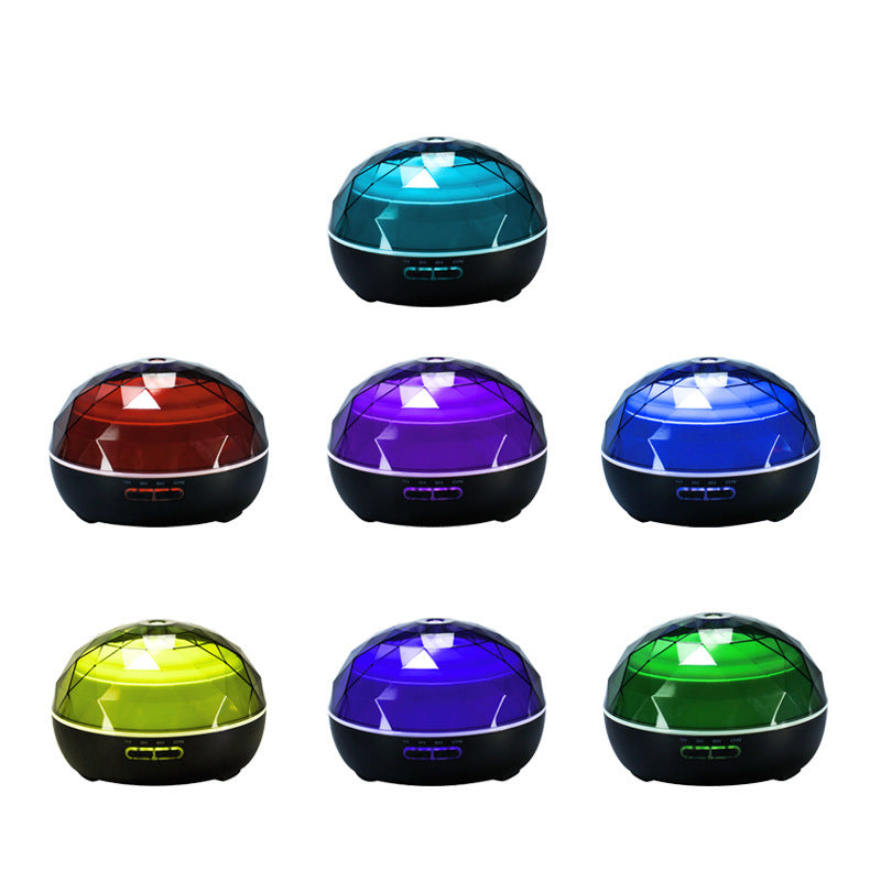 JMT-255626 Ultrasonic Aroma Diffuser with Colorful Night Light and Remote Control, 300ML Capacity, 30ML/H Output, Quiet Operation