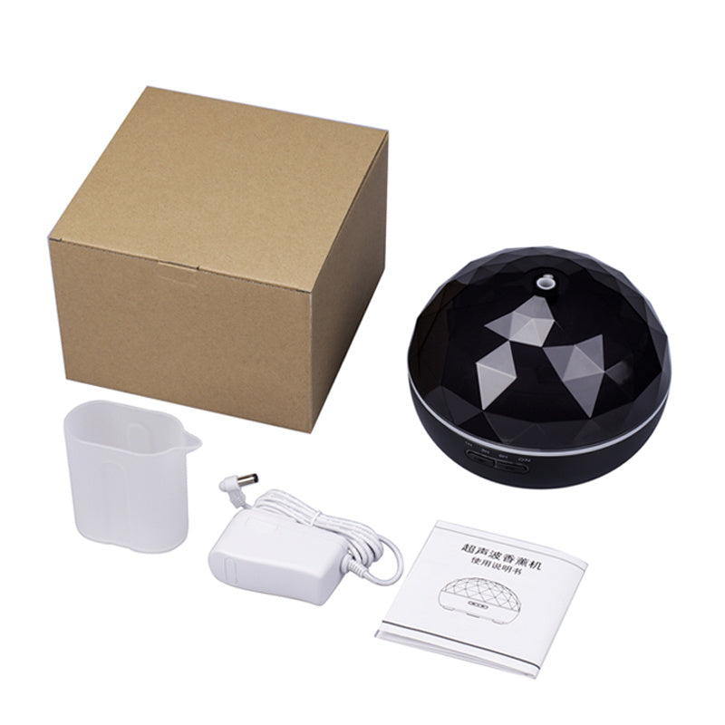 JMT-255626 Ultrasonic Aroma Diffuser with Colorful Night Light and Remote Control, 300ML Capacity, 30ML/H Output, Quiet Operation