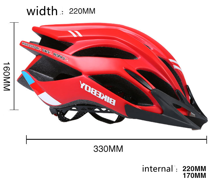 JMT-255690 All-in-One Bicycle Helmet for Men and Women, Safety Gear for Cycling and Outdoor Activities
