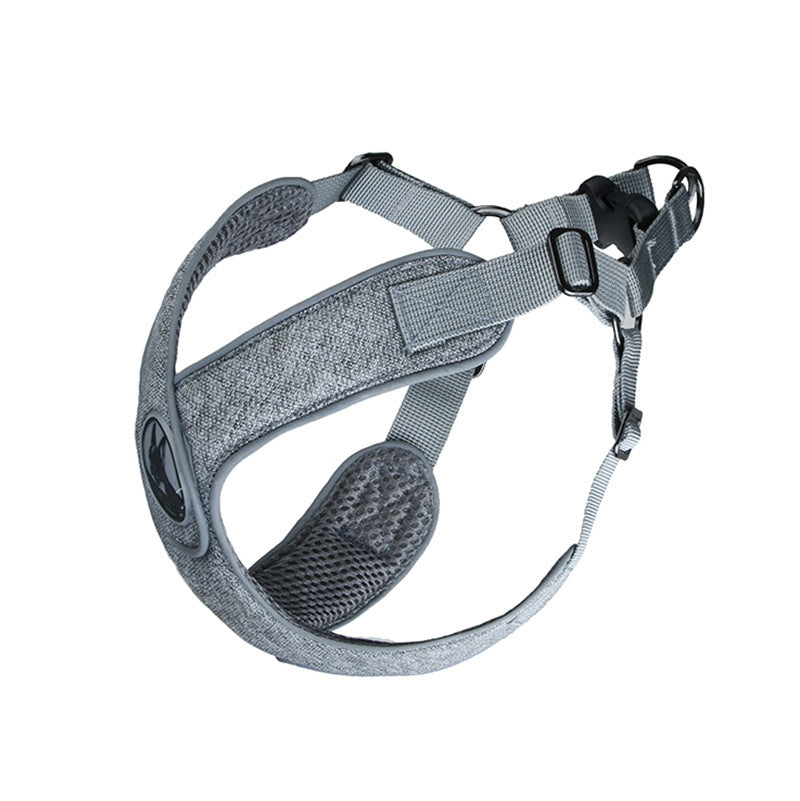 JMT-255818 Breathable Puppy Harness for Small to Medium Dogs - Adjustable Cationic Mesh Design