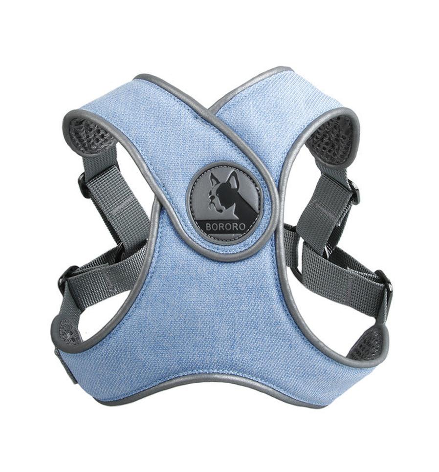 JMT-255818 Breathable Puppy Harness for Small to Medium Dogs - Adjustable Cationic Mesh Design