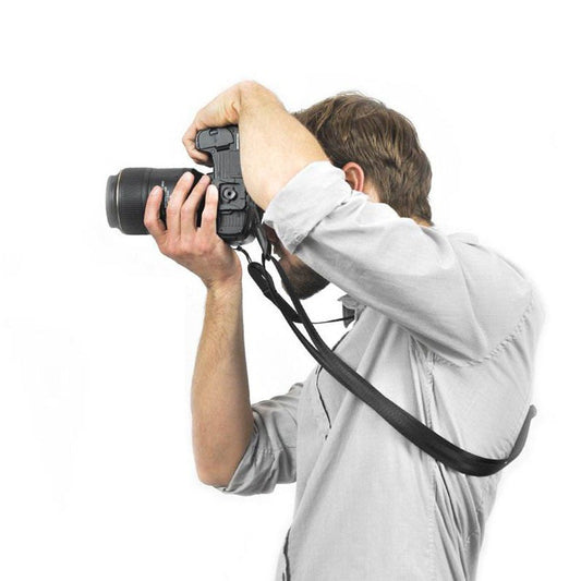 JMT-256010 Adjustable Nylon SLR Camera Strap with Hand and Shoulder Support