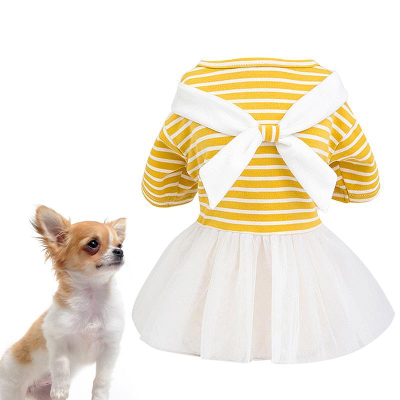 JMT-256266 Cotton White Bow Tie Skirt for Baby - Available in Yellow/Light Blue, Sizes XS to XL