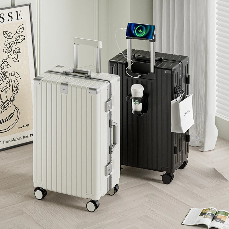JMT-256522 Lightweight Luggage Set with Spinner Wheels - Durable Travel Suitcases
